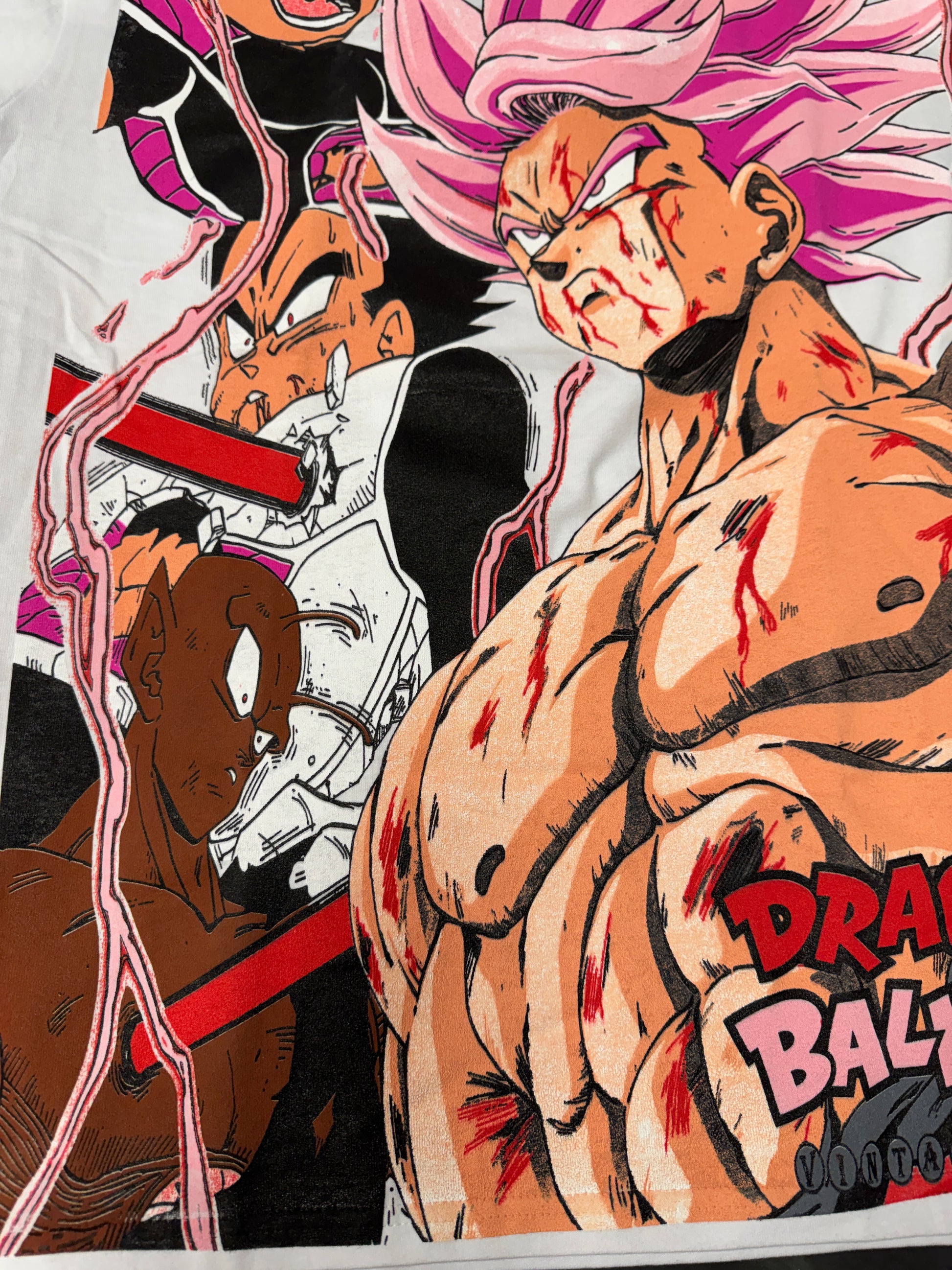 White - Goku namike 2 (pink)
