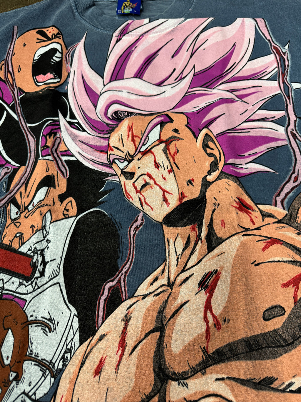 Faded blue - Goku namike 2 (pink)
