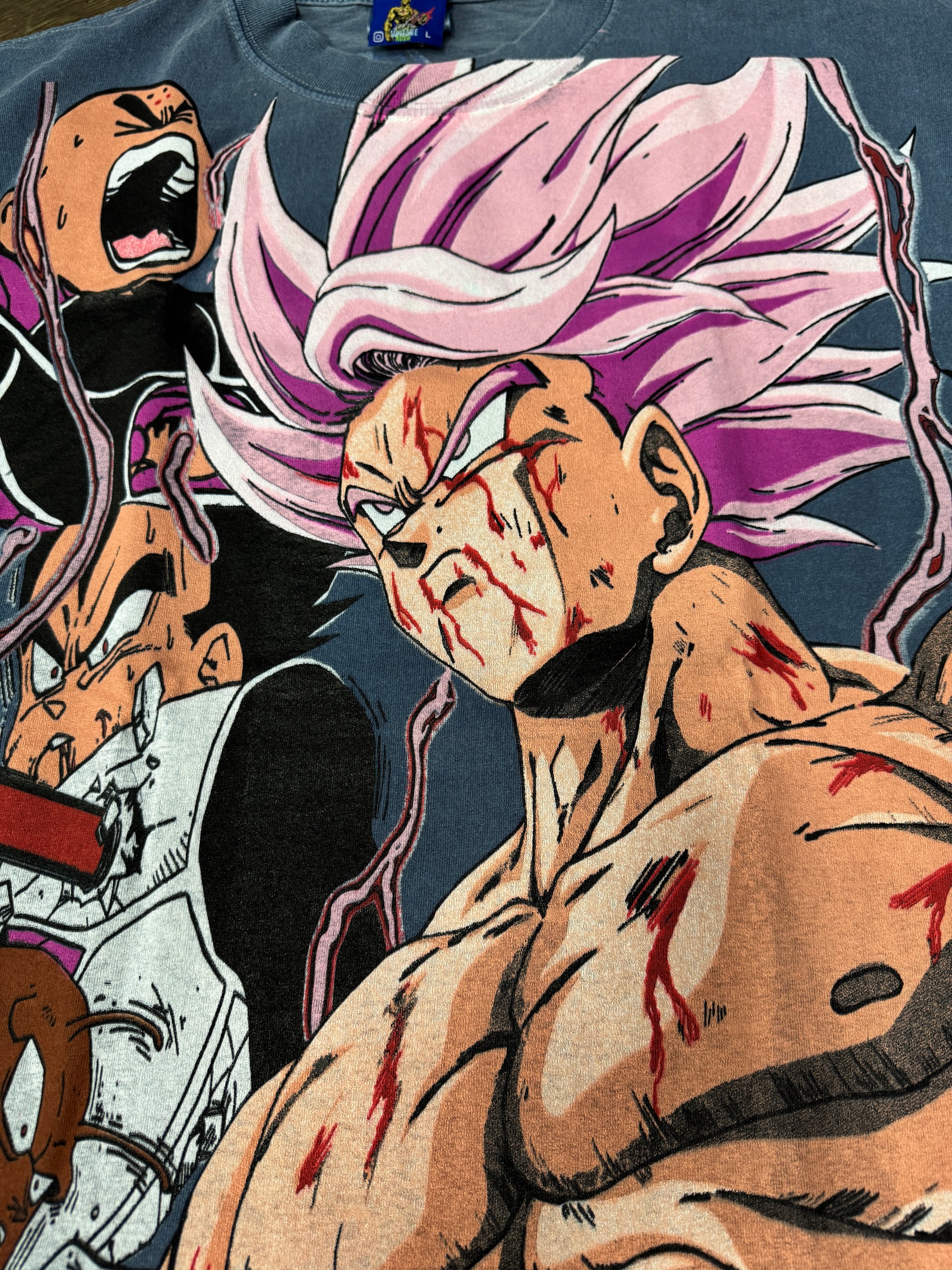 Faded blue - Goku namike 2 (pink)