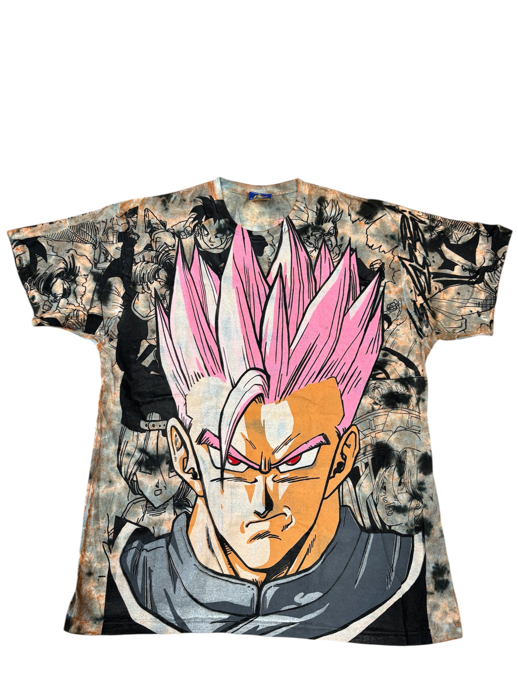 Orange tye dye - Gohan megaprint (pink)