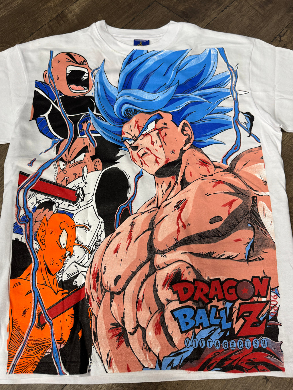 White - Goku namek 2 blue front