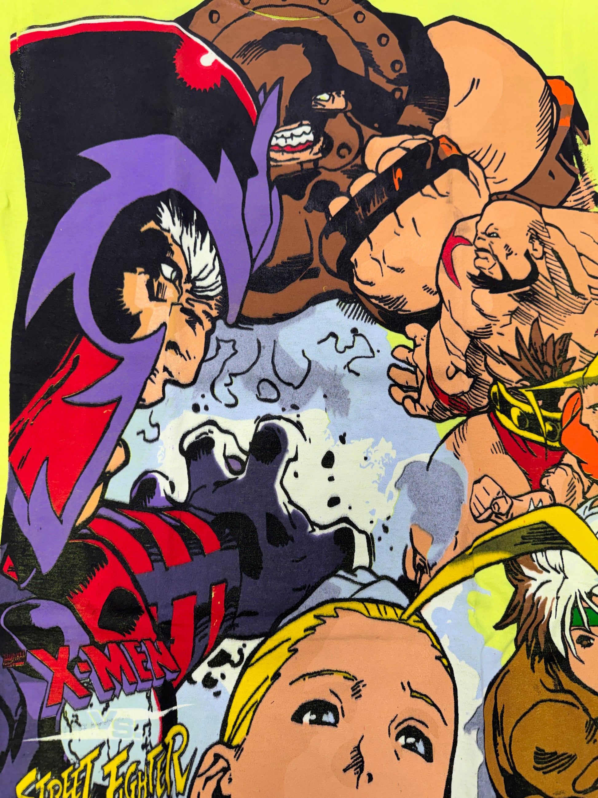 Neon yellow - magneto vs x-men