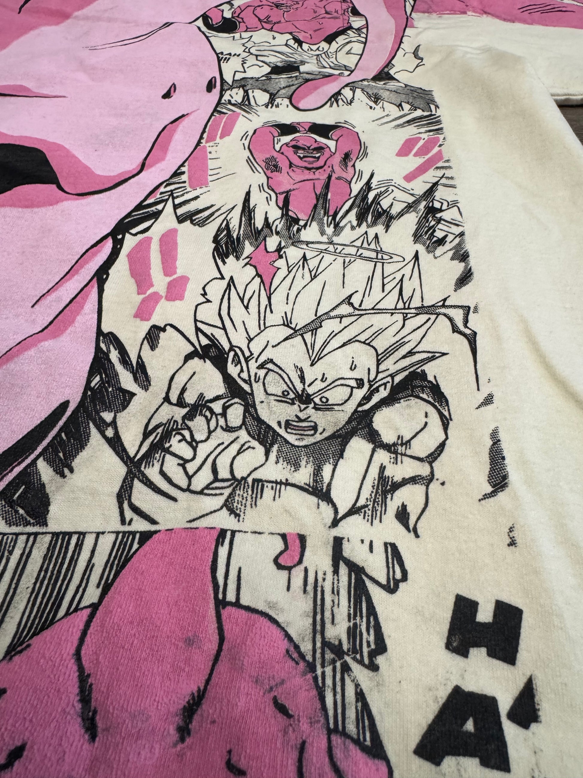 3XL Creme Full Print - Buu Shirt
