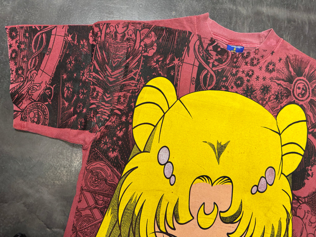 Faded red - Sailor moon mega print