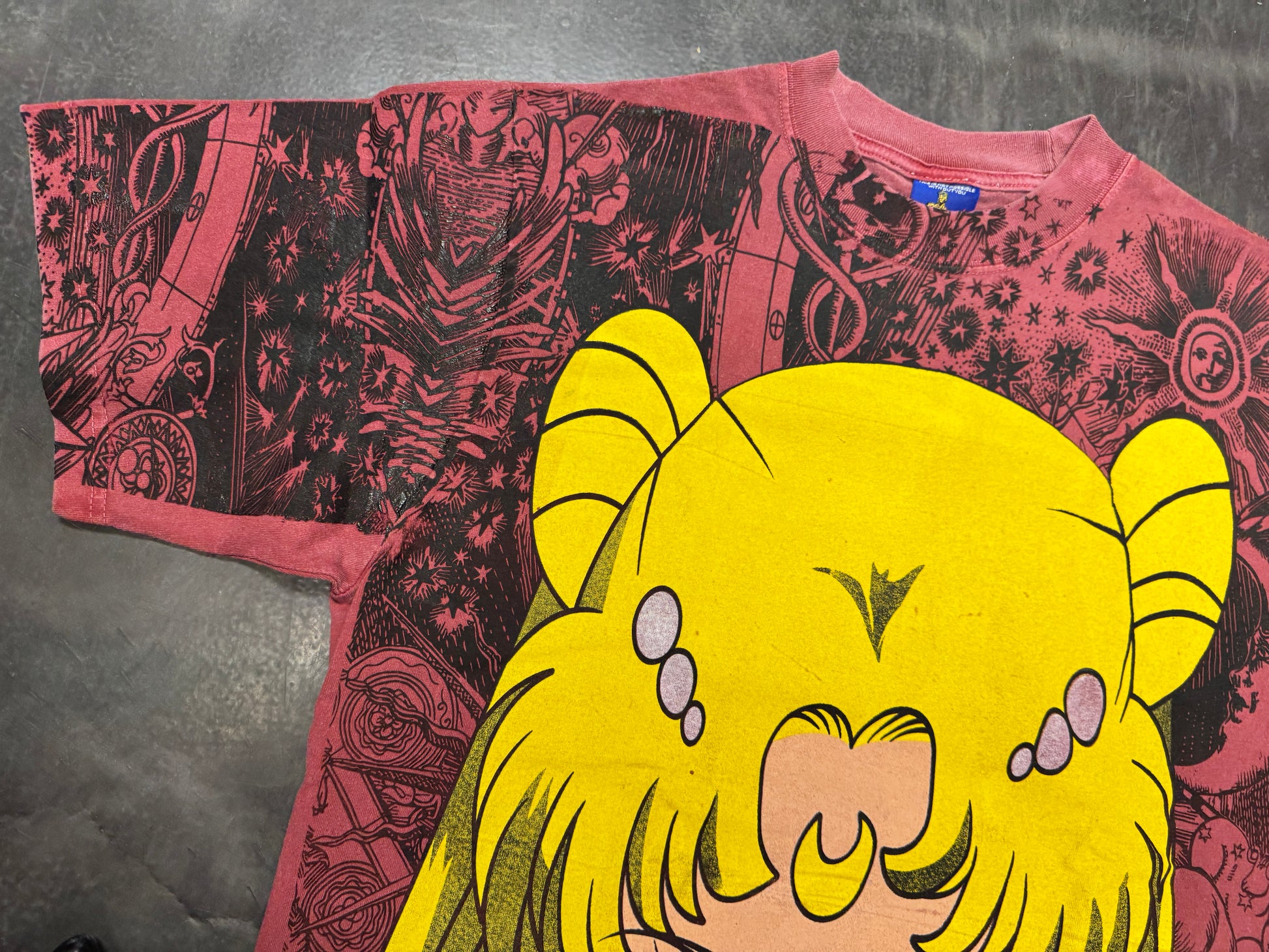 Faded red - Sailor moon mega print