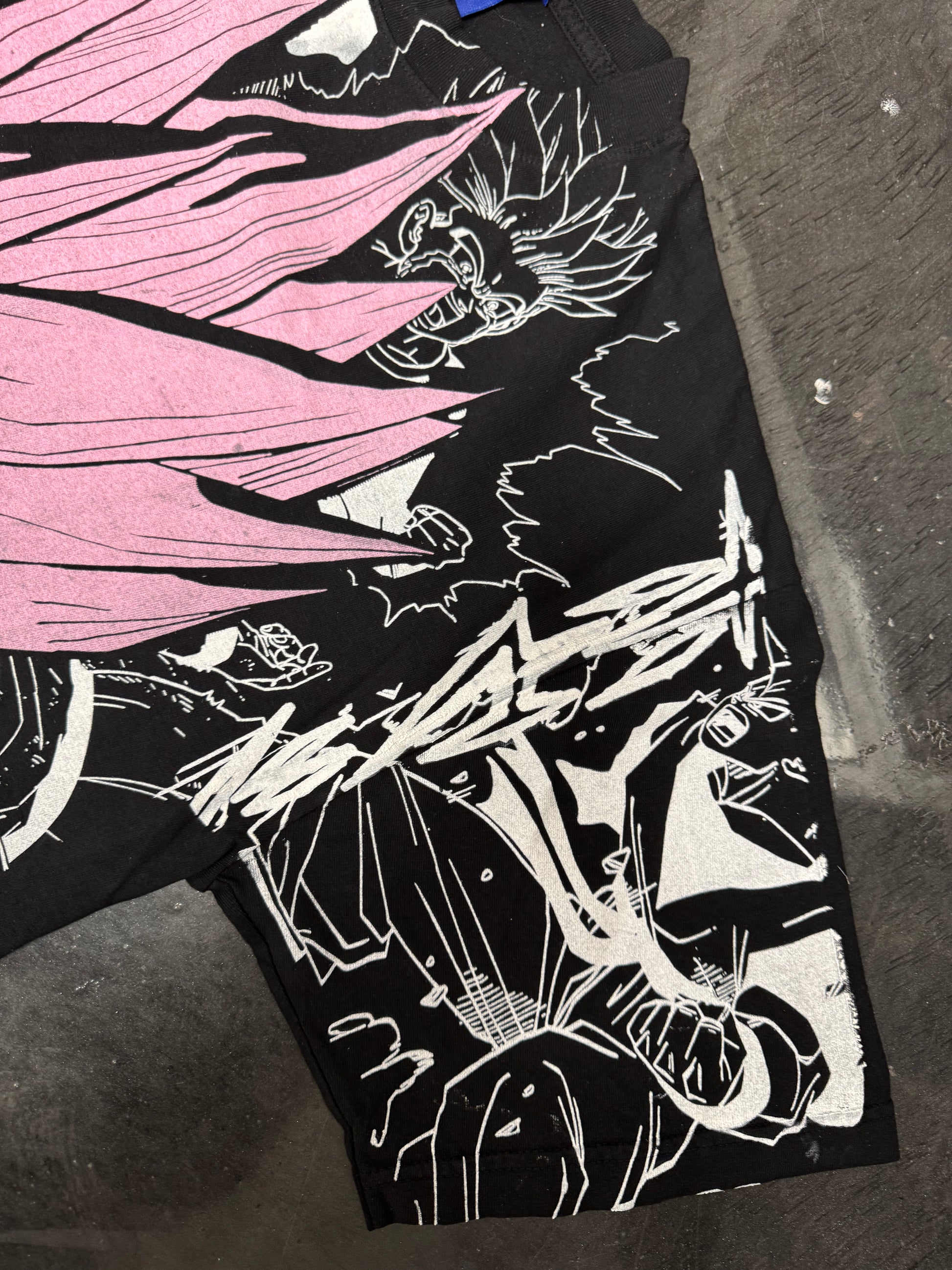Black - Gohan mega print pink)