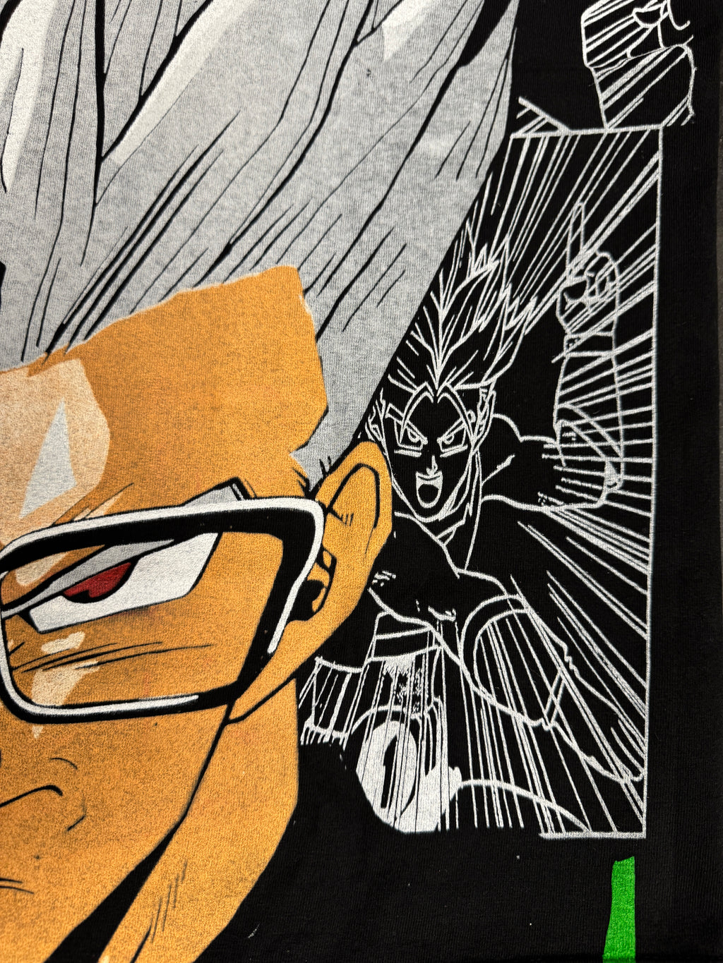 Black - Gohan mega print pink)