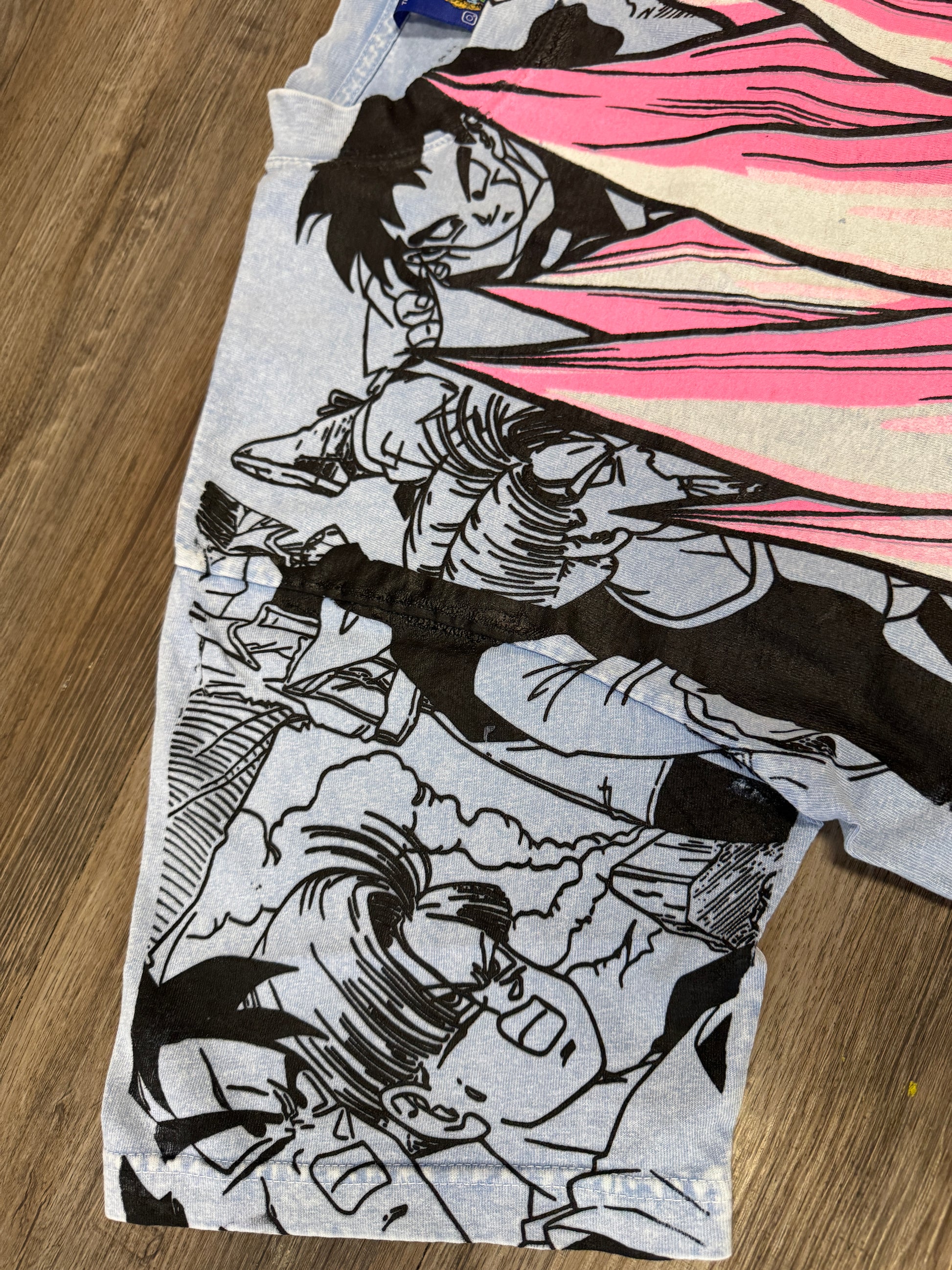 Cristal blue - Gohan mega print (pink)
