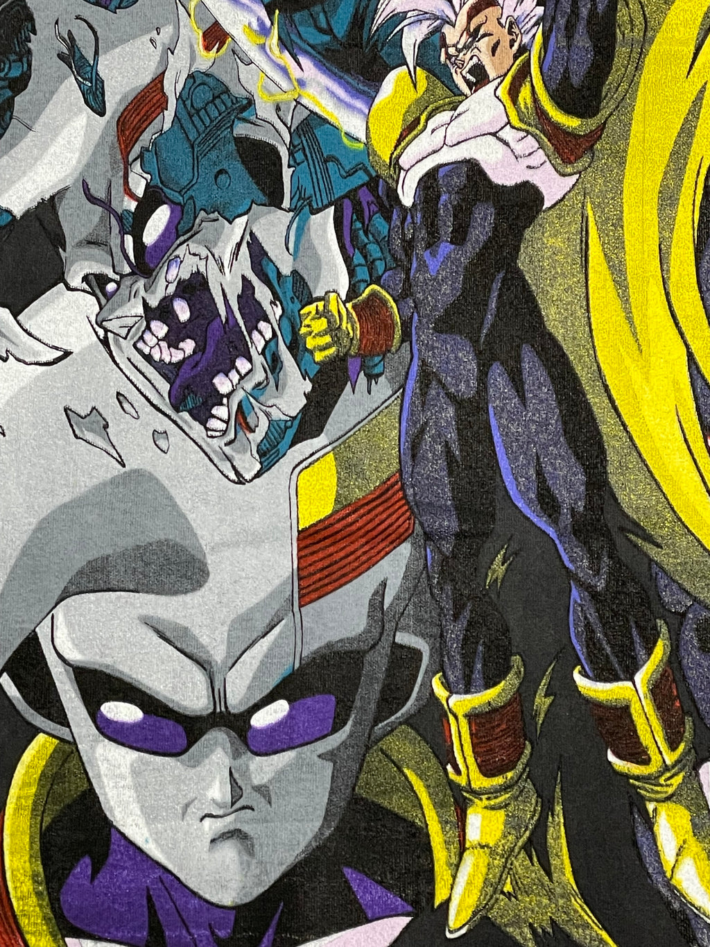 Faded/white long sleeve - Baby Vegeta GT