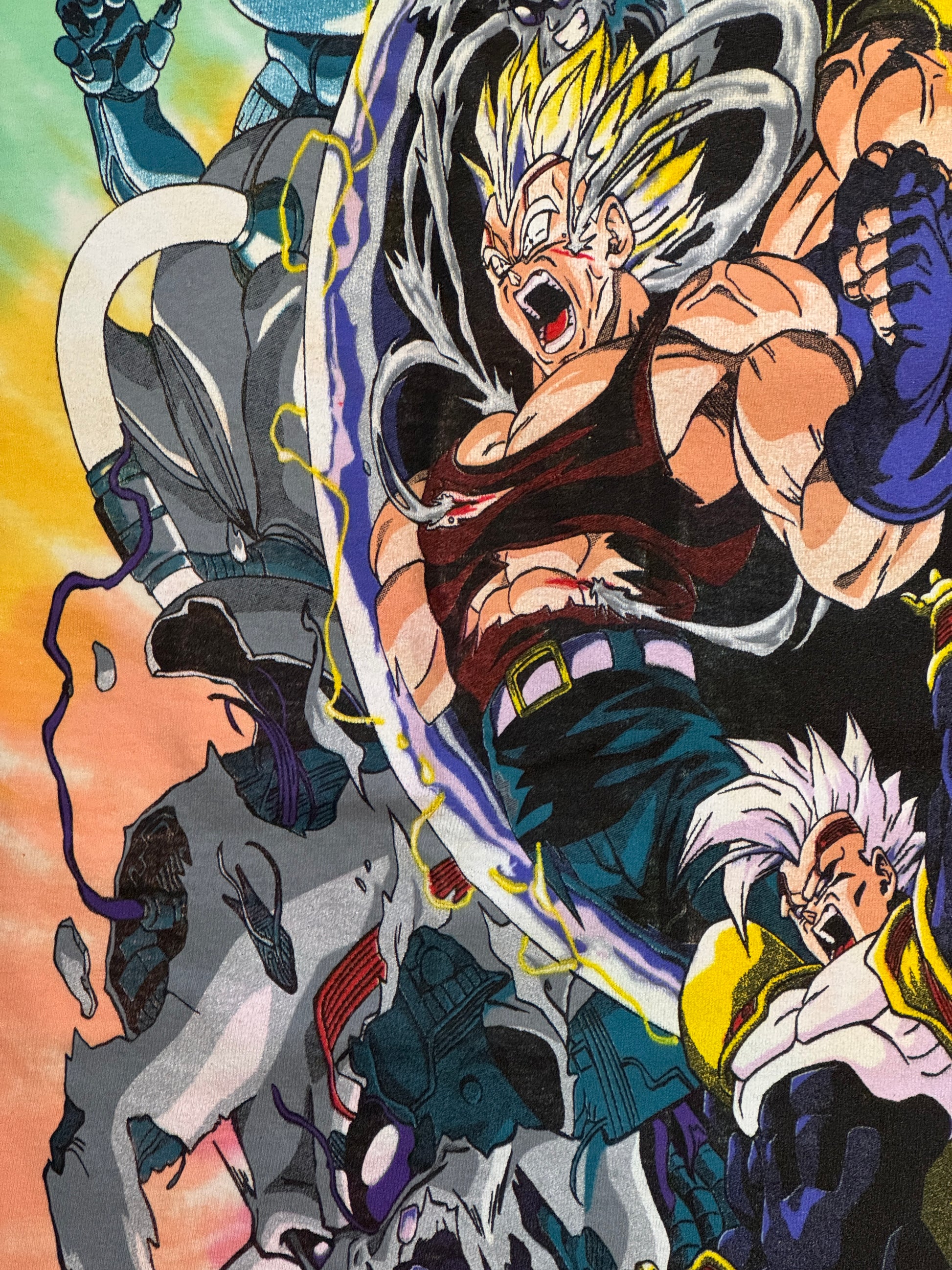 Sherbet tye dye - Baby Vegeta GT