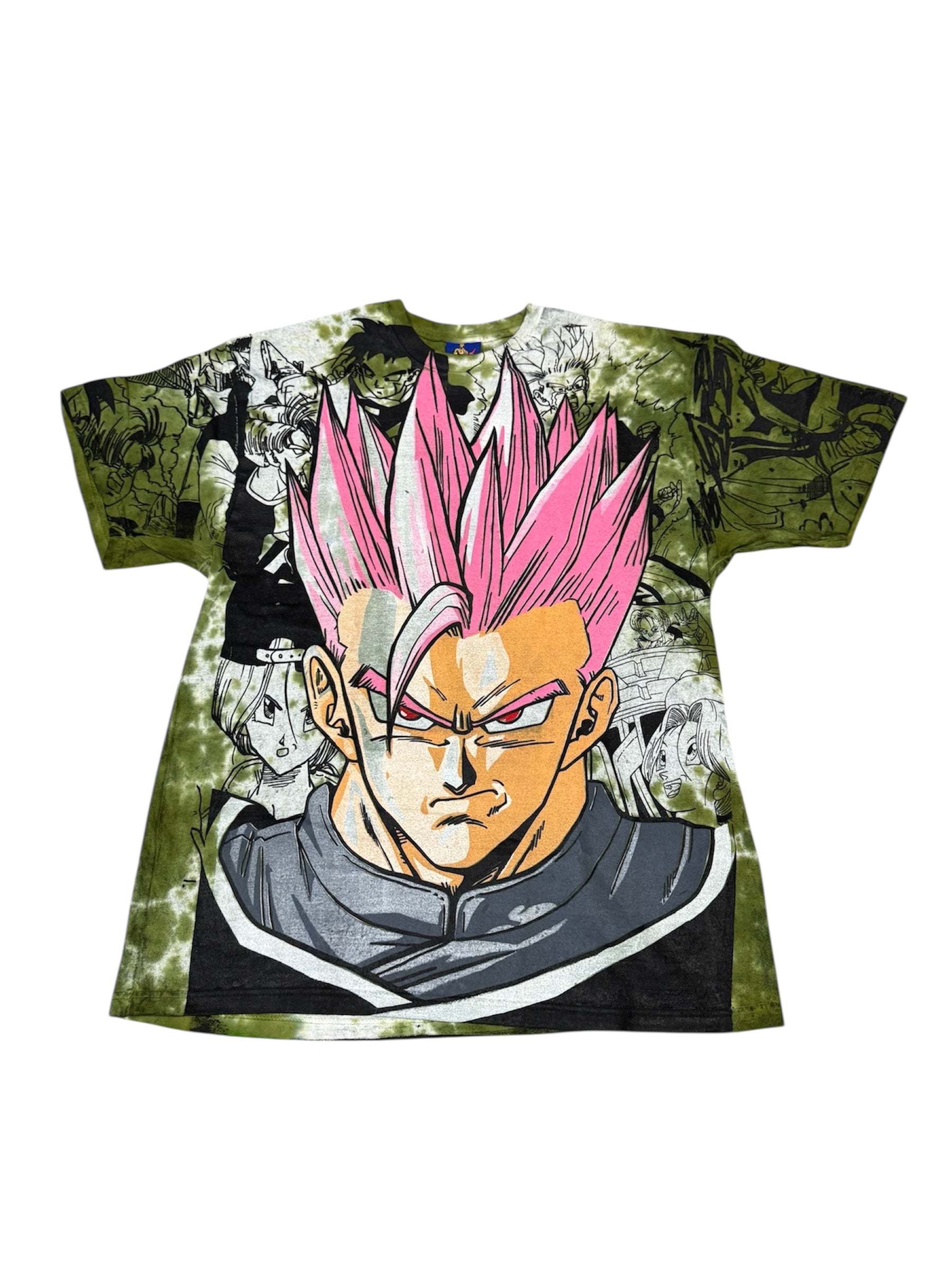 Green tye dye - Gohan megaprint (pink)