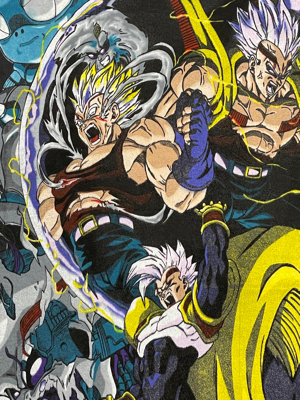 Faded/white long sleeve - Baby Vegeta GT