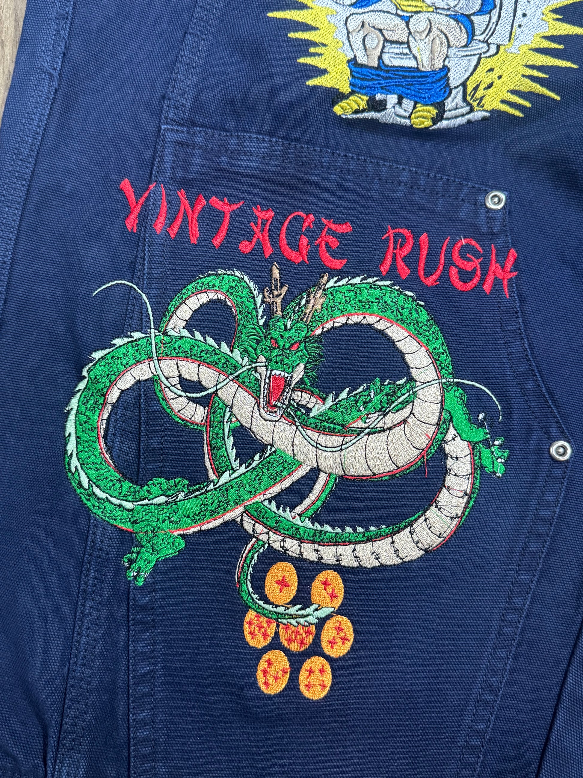 36 - Blue Jean - Vegeta & Shenron Shorts