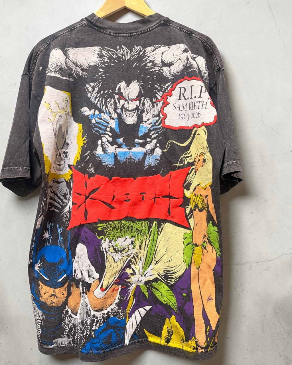 Black acid wash Wolverine Keith