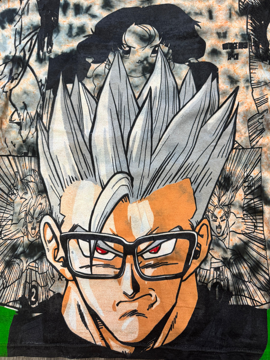 Orange & blue tye dye - Gohan glasses