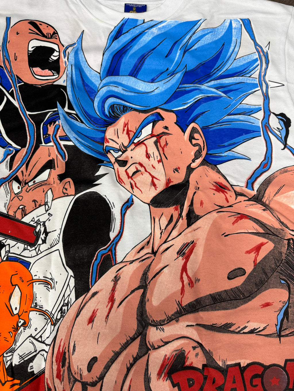 White - Goku namek 2 blue front