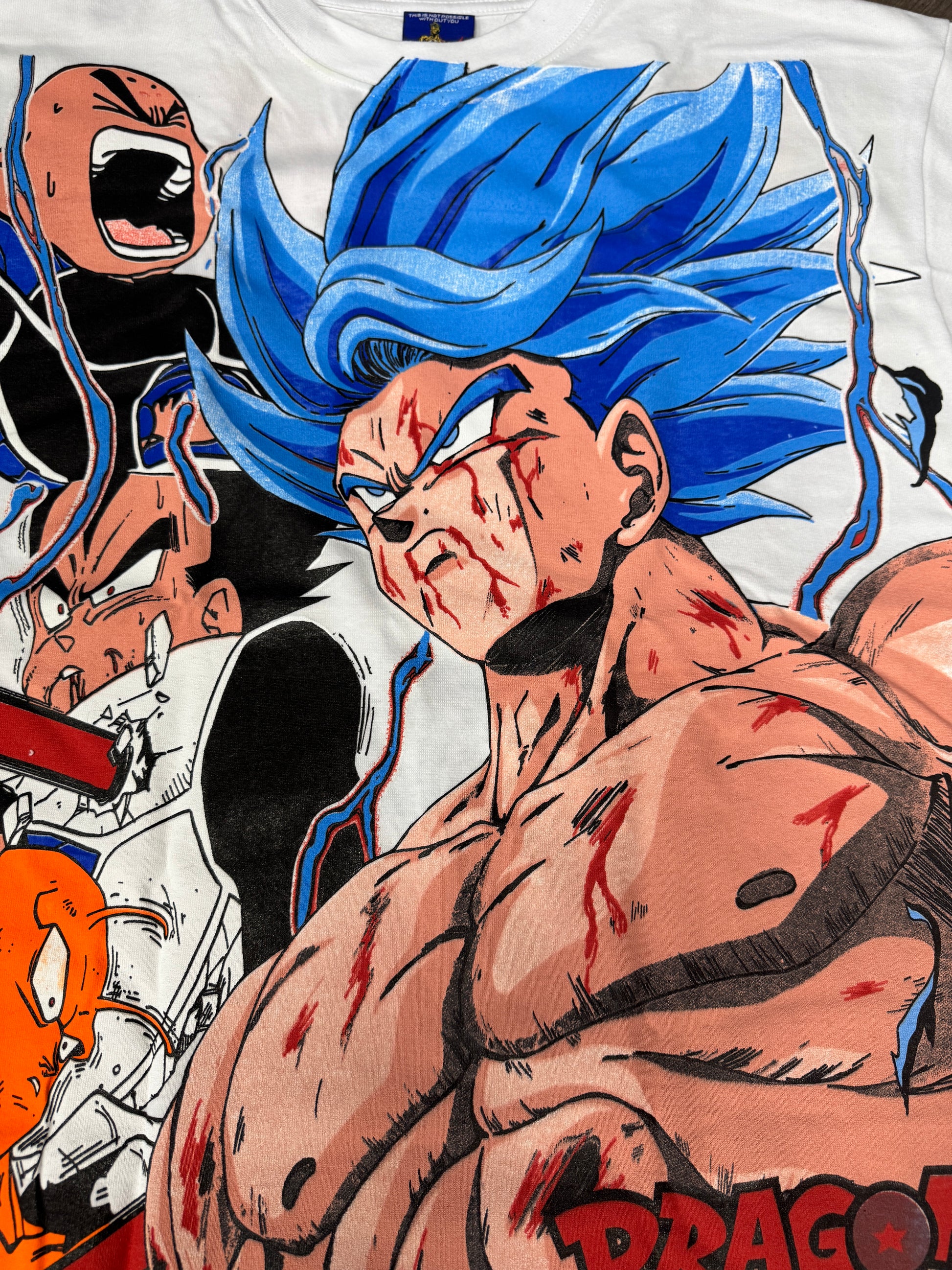 White - Goku namek 2 blue front