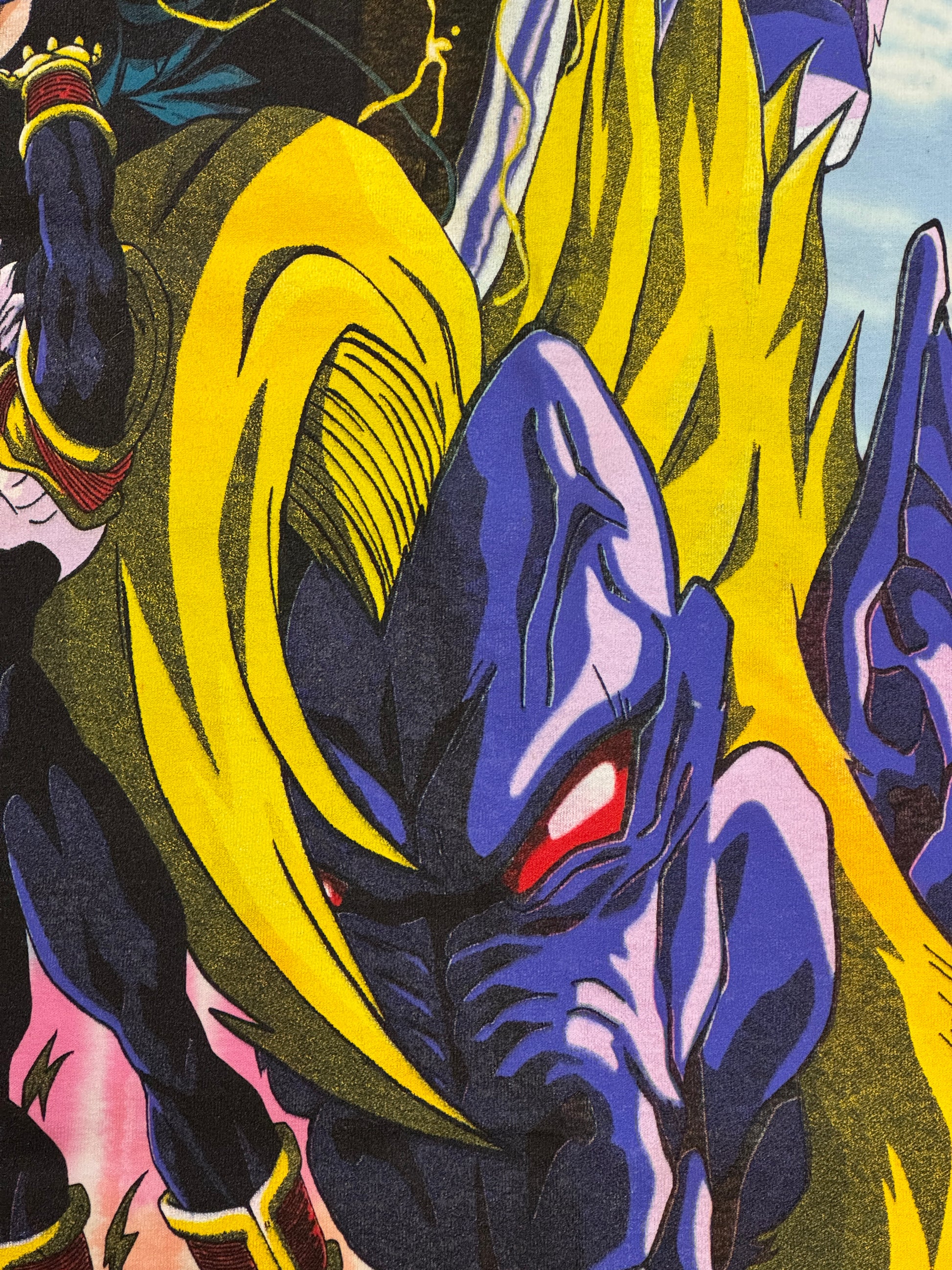 Sherbet tye dye - Baby Vegeta GT