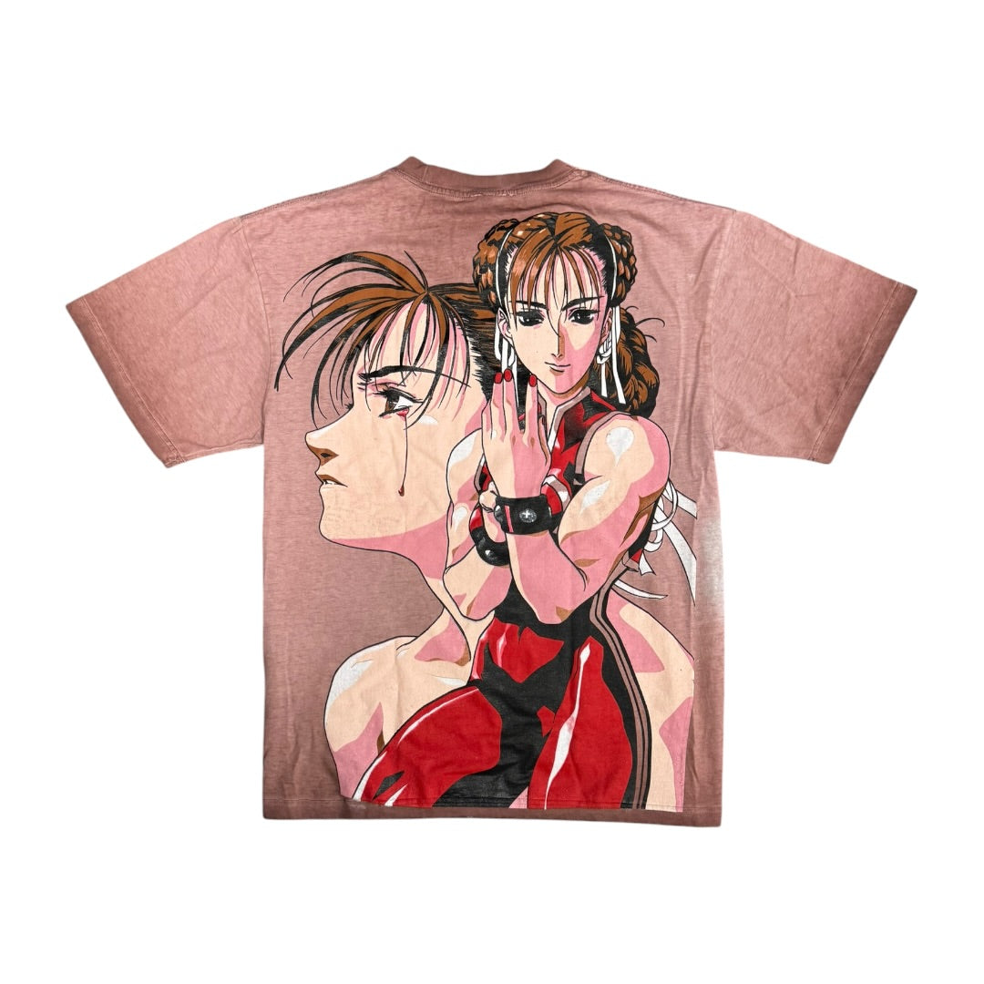 Large Brown Tie Dye - Street Fighter Chun Li