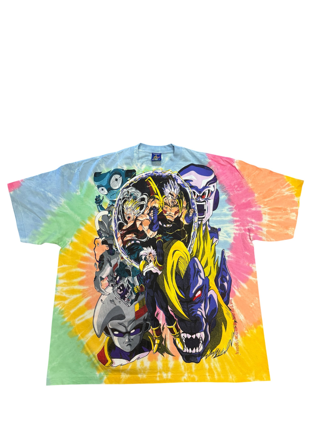 Sherbet tye dye - Baby Vegeta GT