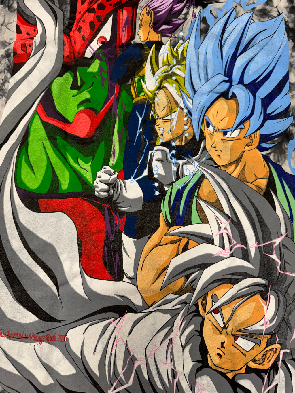 Black & white tye dye  - Gohan breaking point 2.0