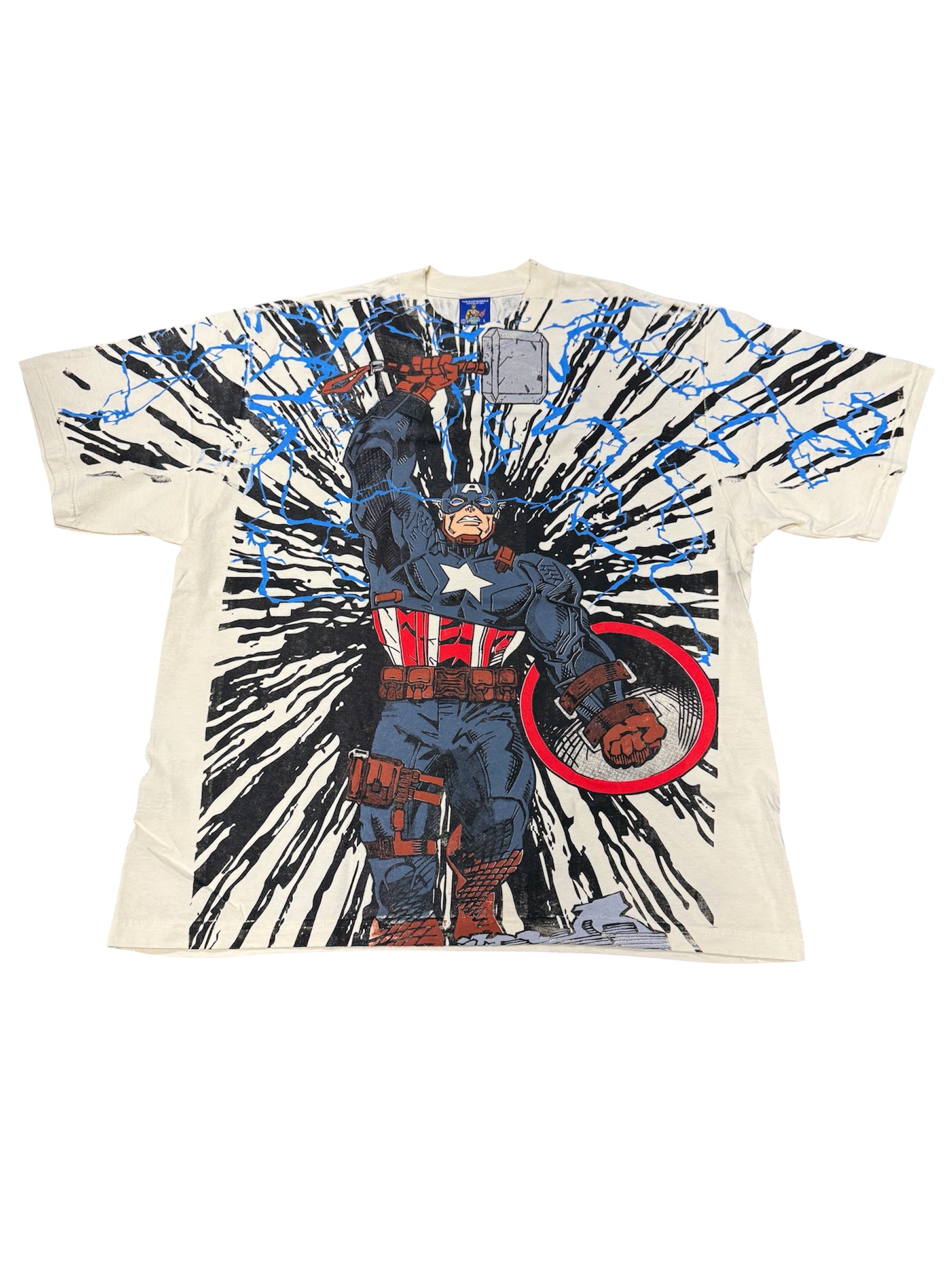Cream - Captain America thors hammer mega print