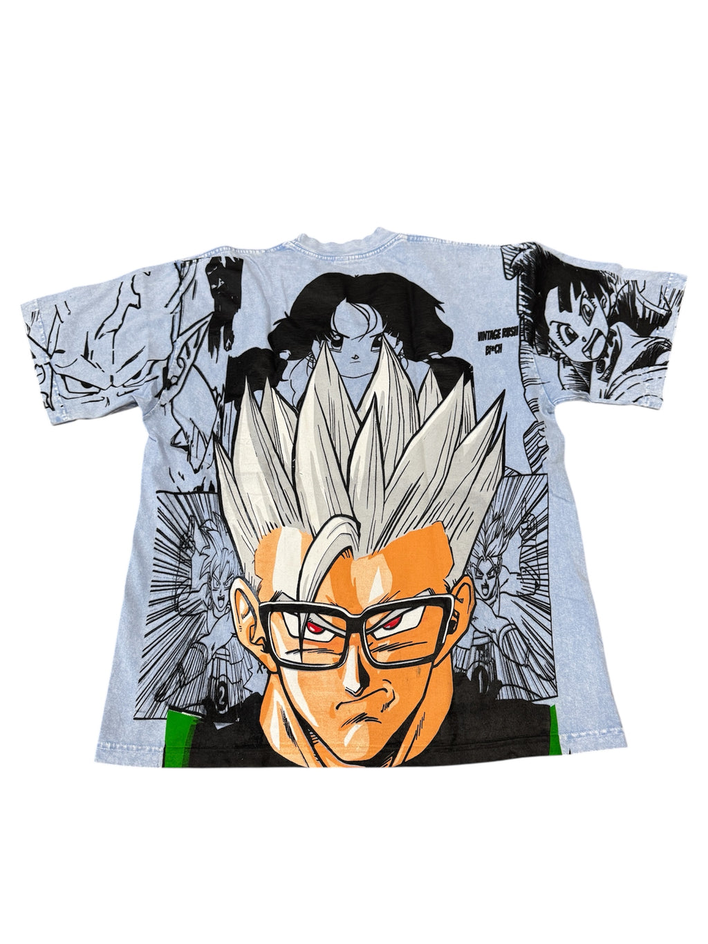 Cristal blue - Gohan mega print (pink)