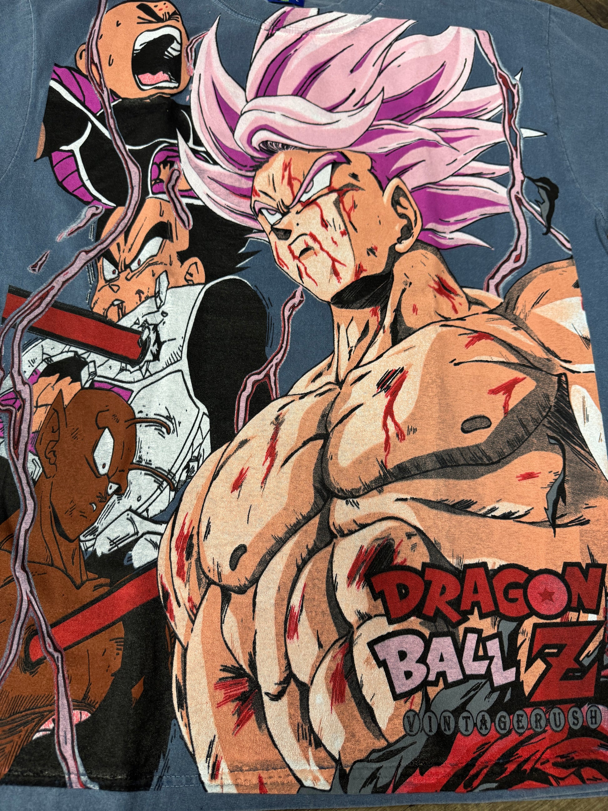 Faded blue - Goku namike 2 (pink)
