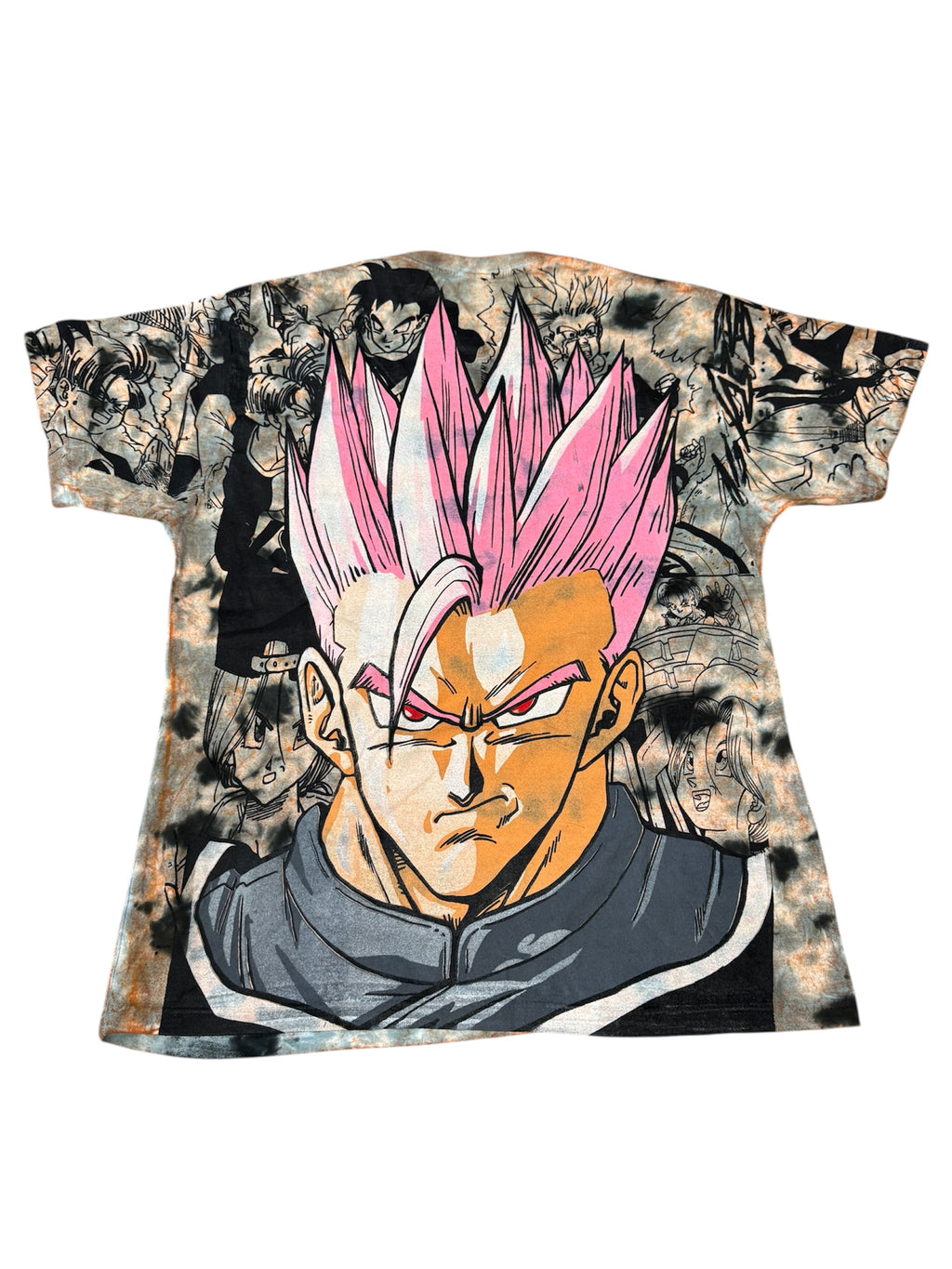 Orange tye dye - Gohan megaprint (pink)