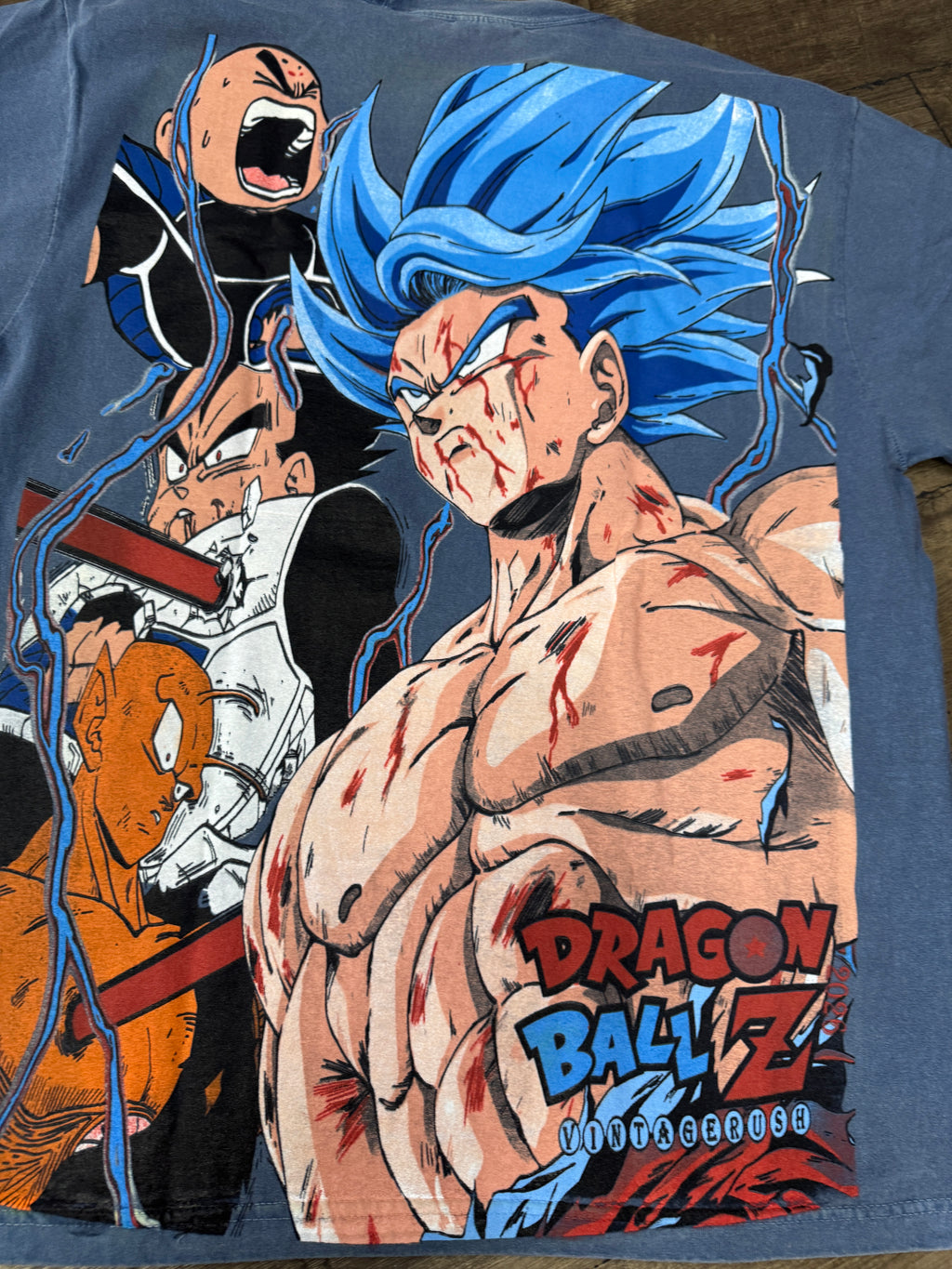 Faded blue - Goku namike 2 (pink)