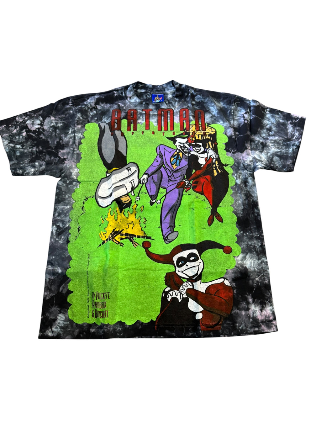 Blue tye dye - Burning bats