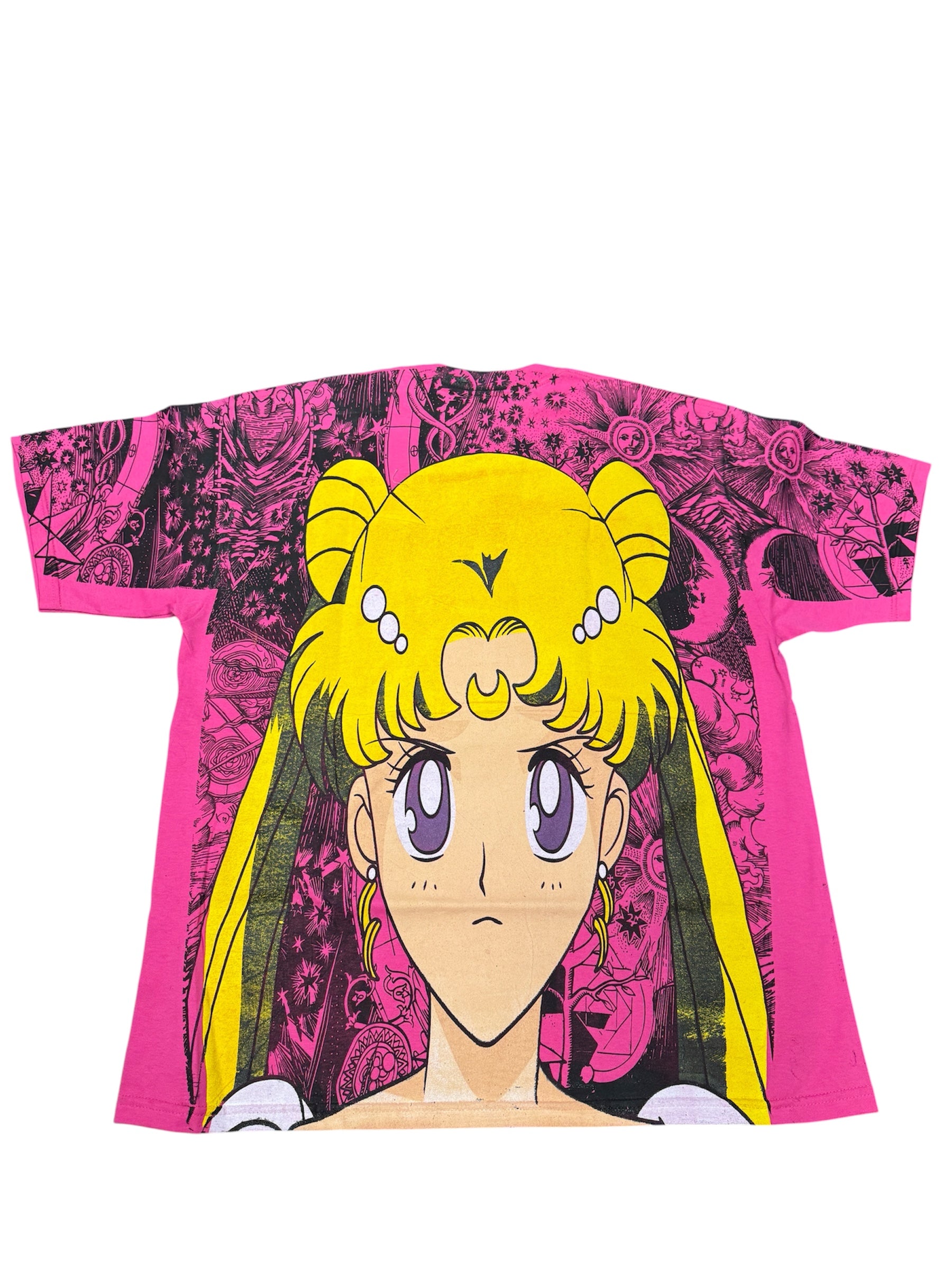 Hot pink - Sailor moon mega print