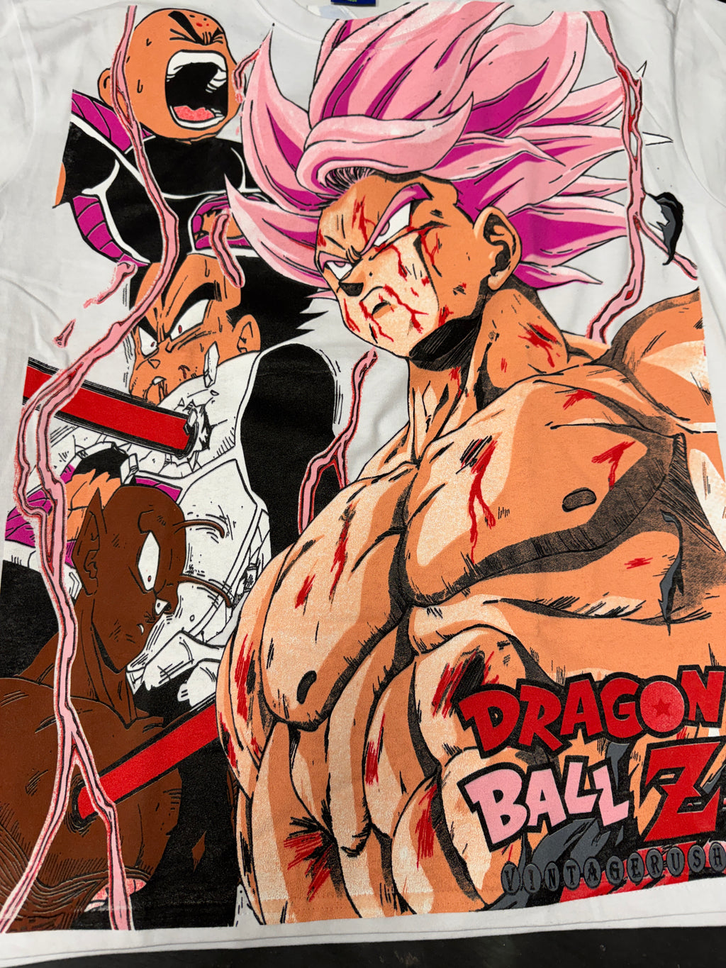 White - Goku namike 2 (pink)