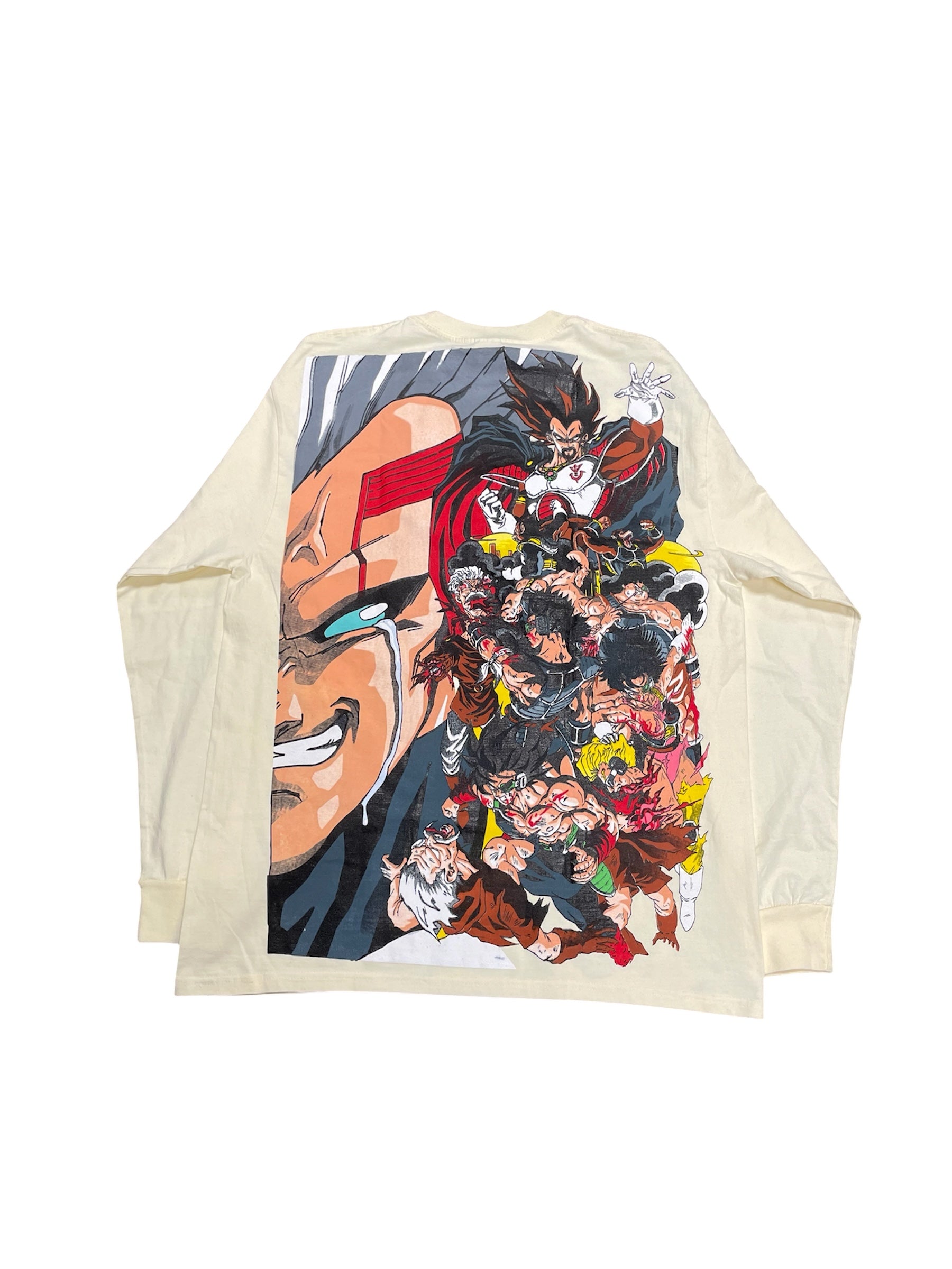 Cream long sleeve- Baby Vegeta GT