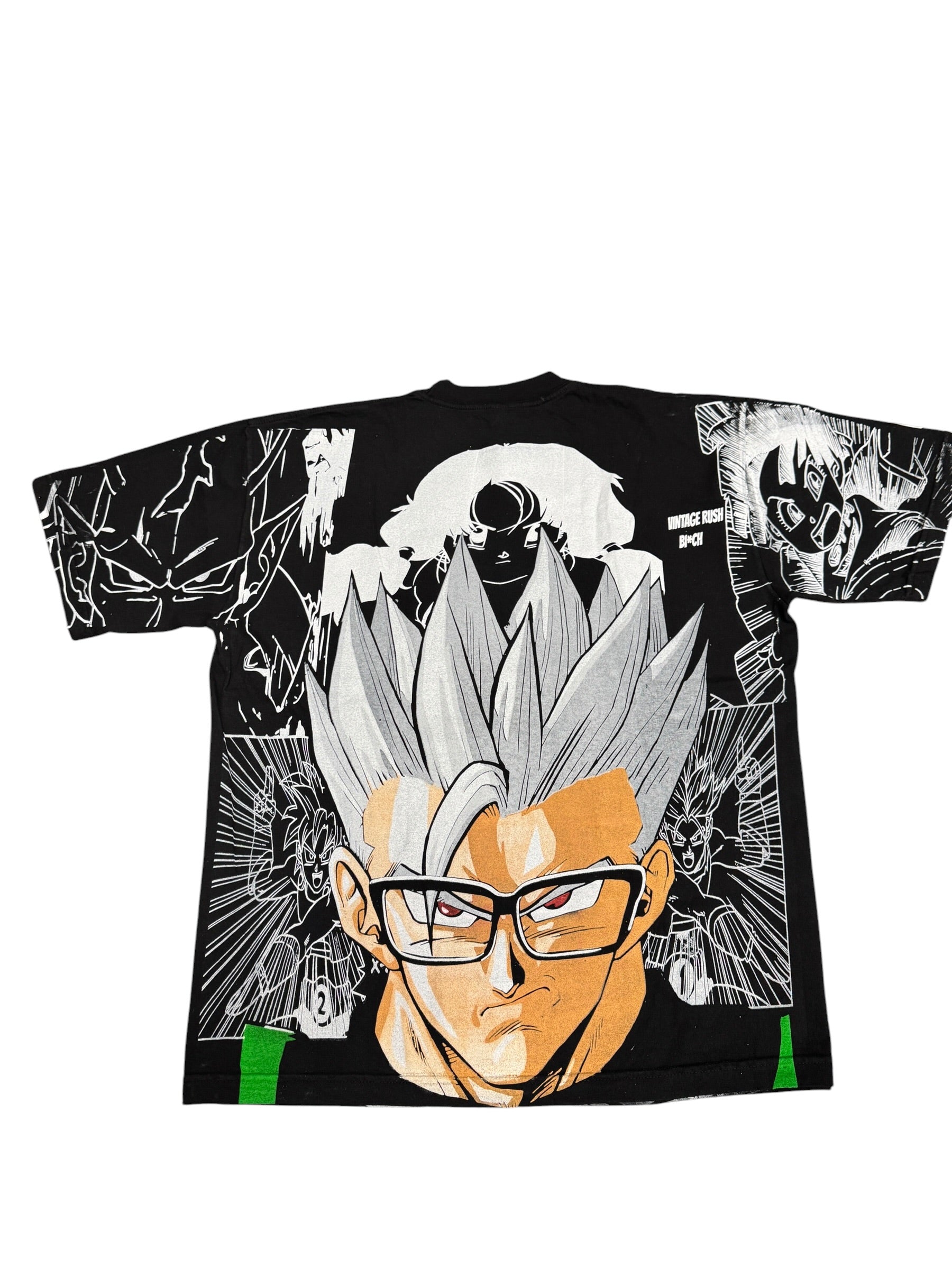Black - Gohan mega print pink)