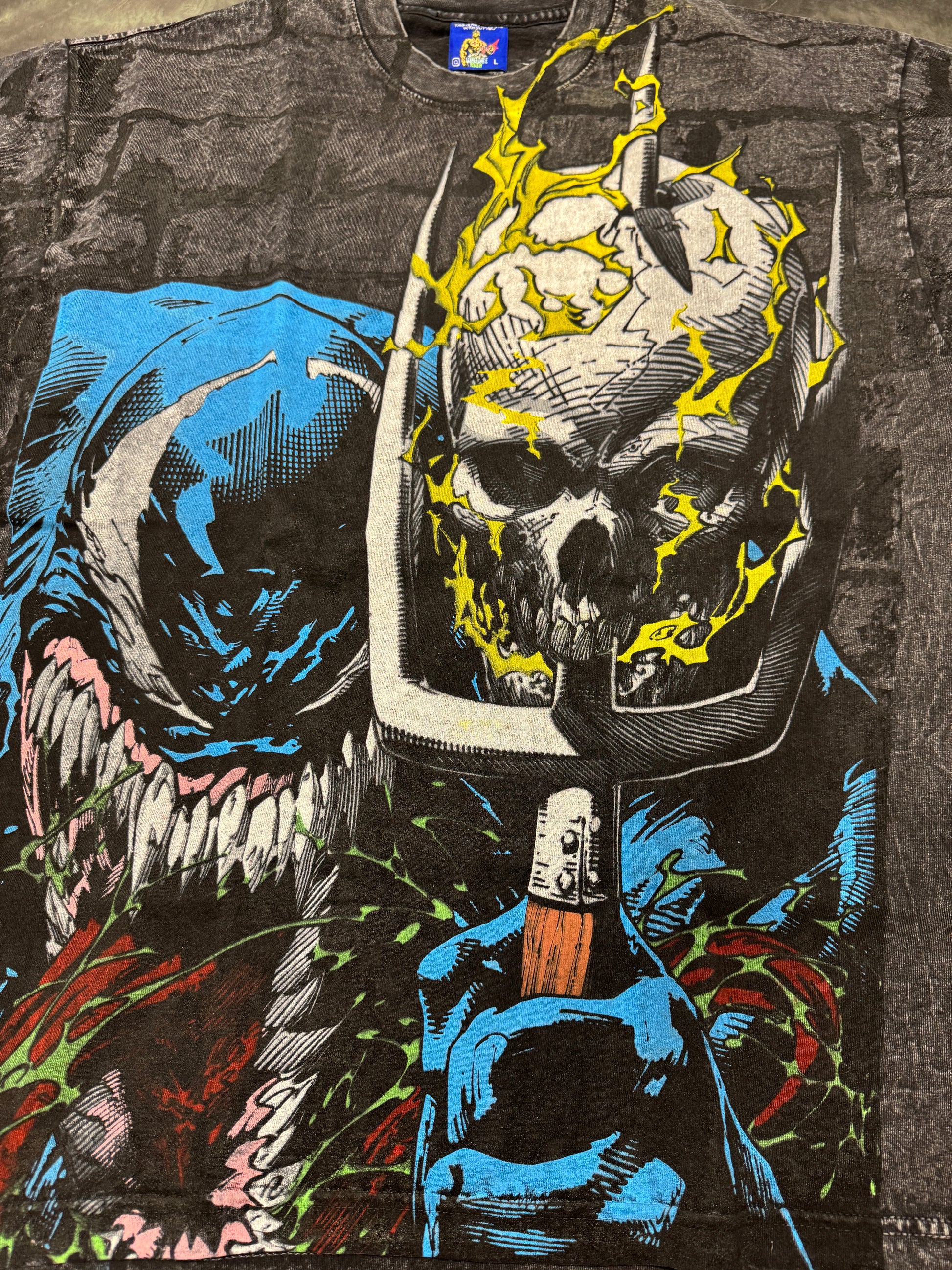 Black acid wash  -  venom mega