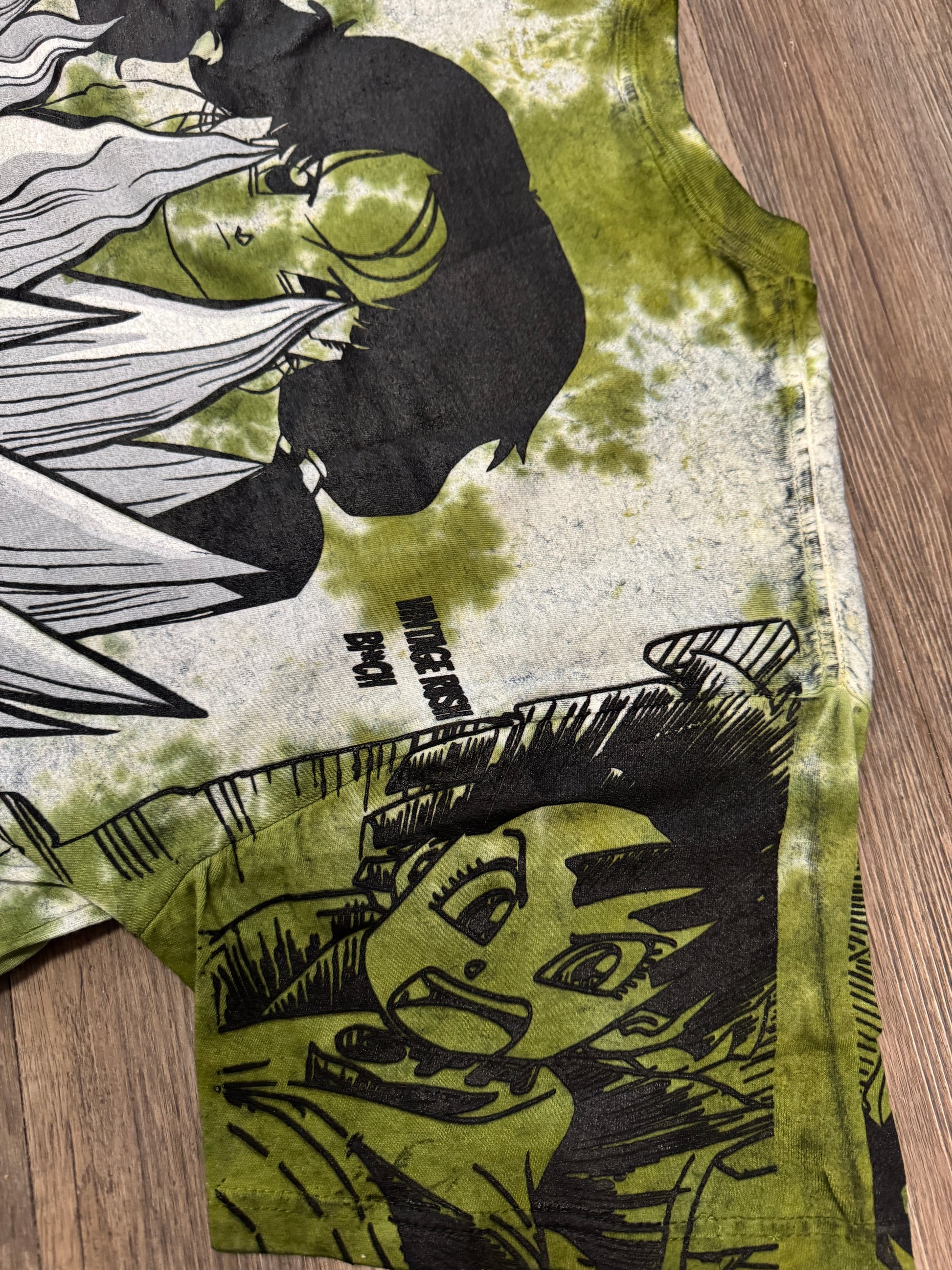 Green tye dye - Gohan megaprint (pink)