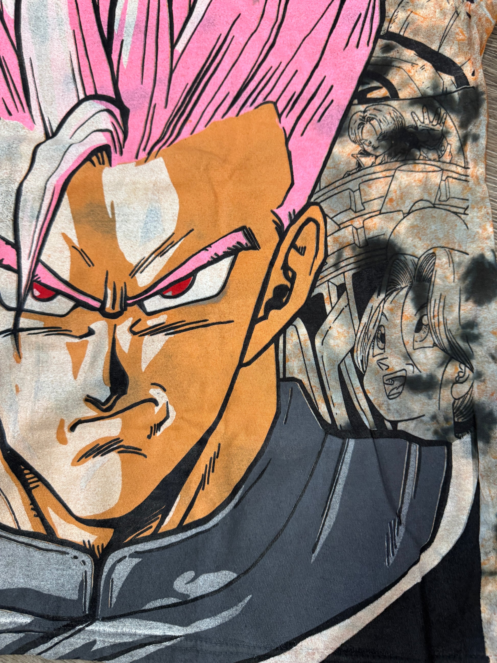 Orange tye dye - Gohan megaprint (pink)