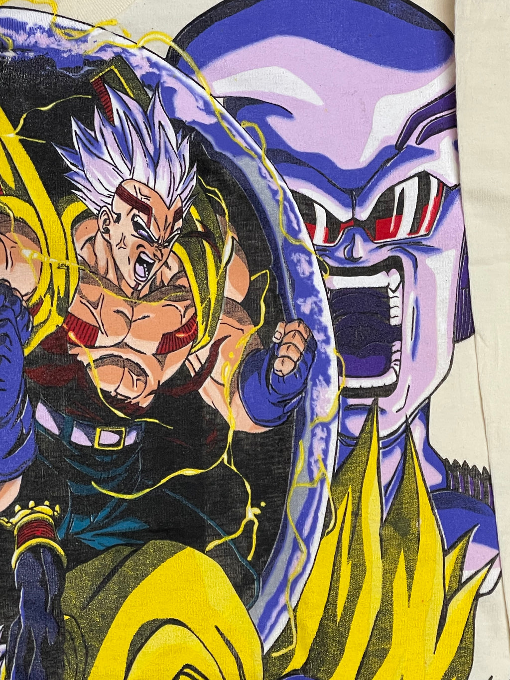 Cream long sleeve- Baby Vegeta GT