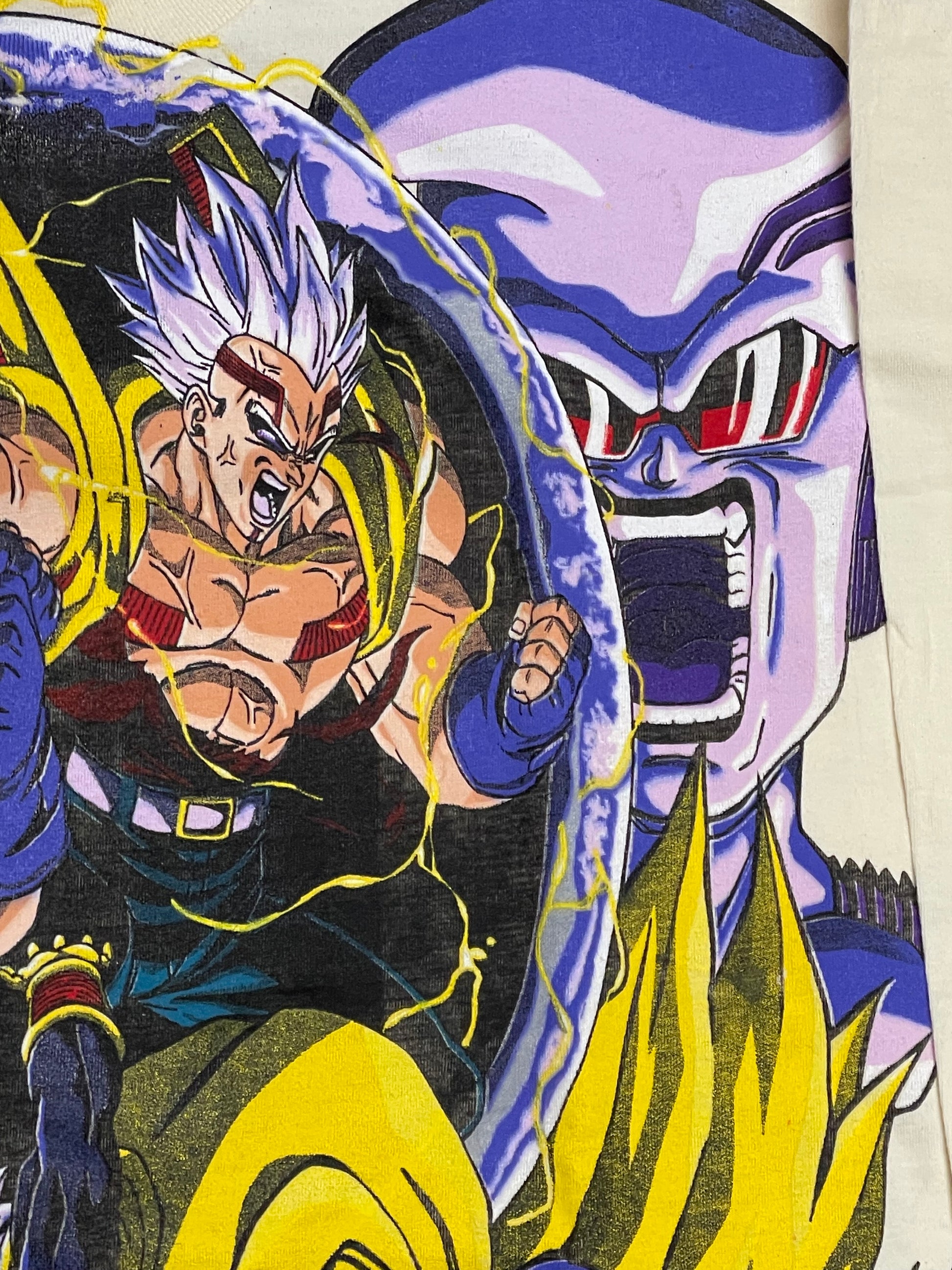 Cream long sleeve- Baby Vegeta GT