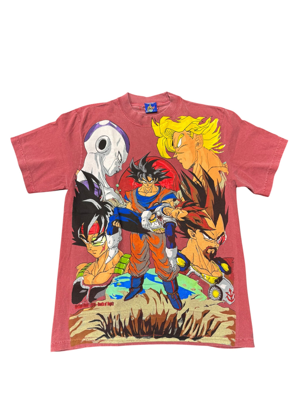 Faded red - Death of Vegeta