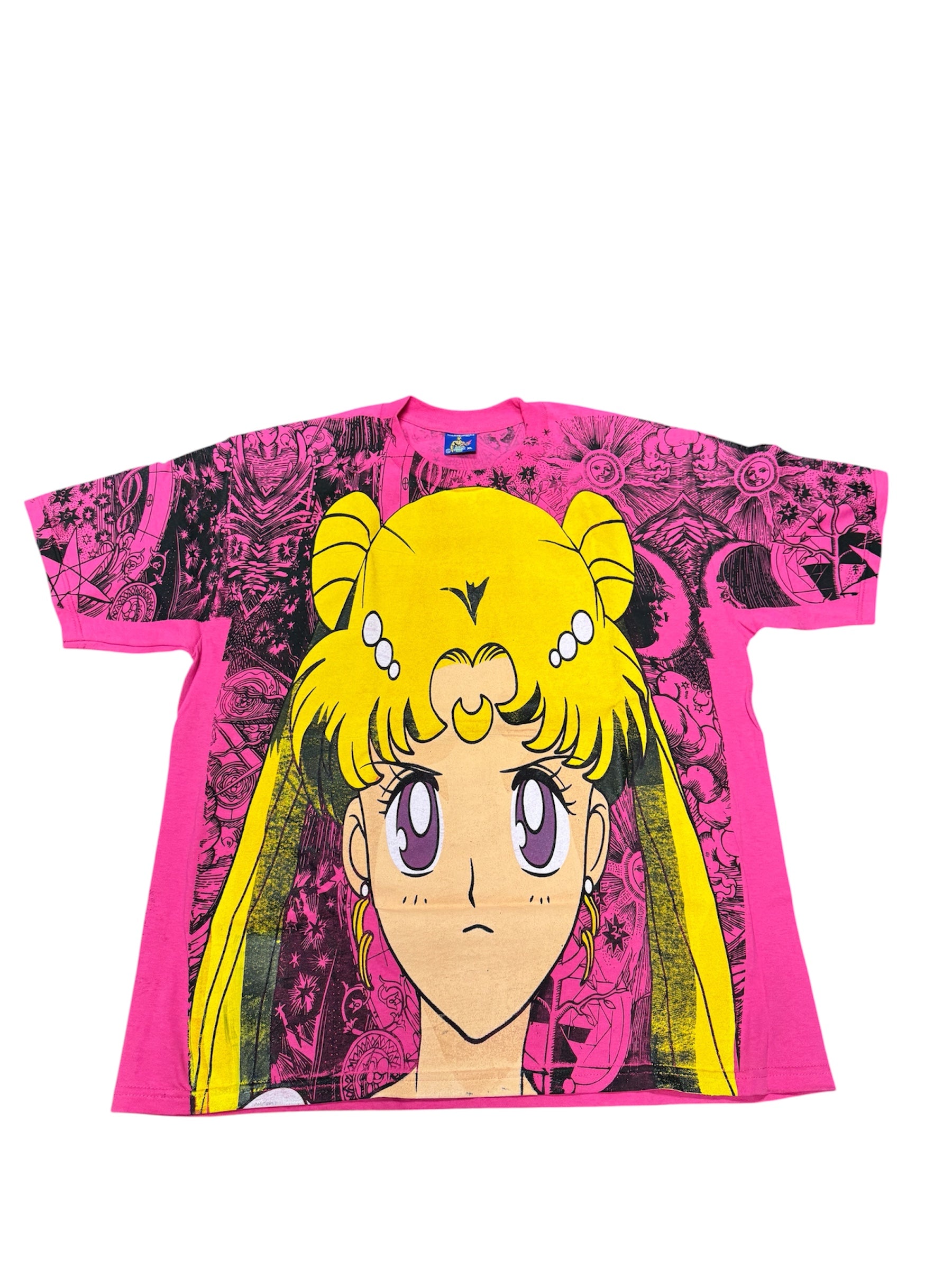 Hot pink - Sailor moon mega print