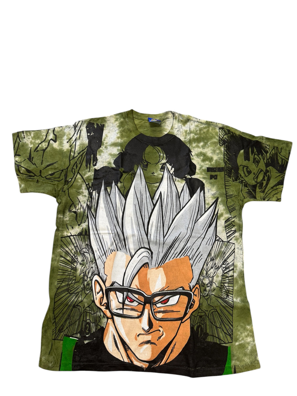 Green & white tye dye - Gohan glasses