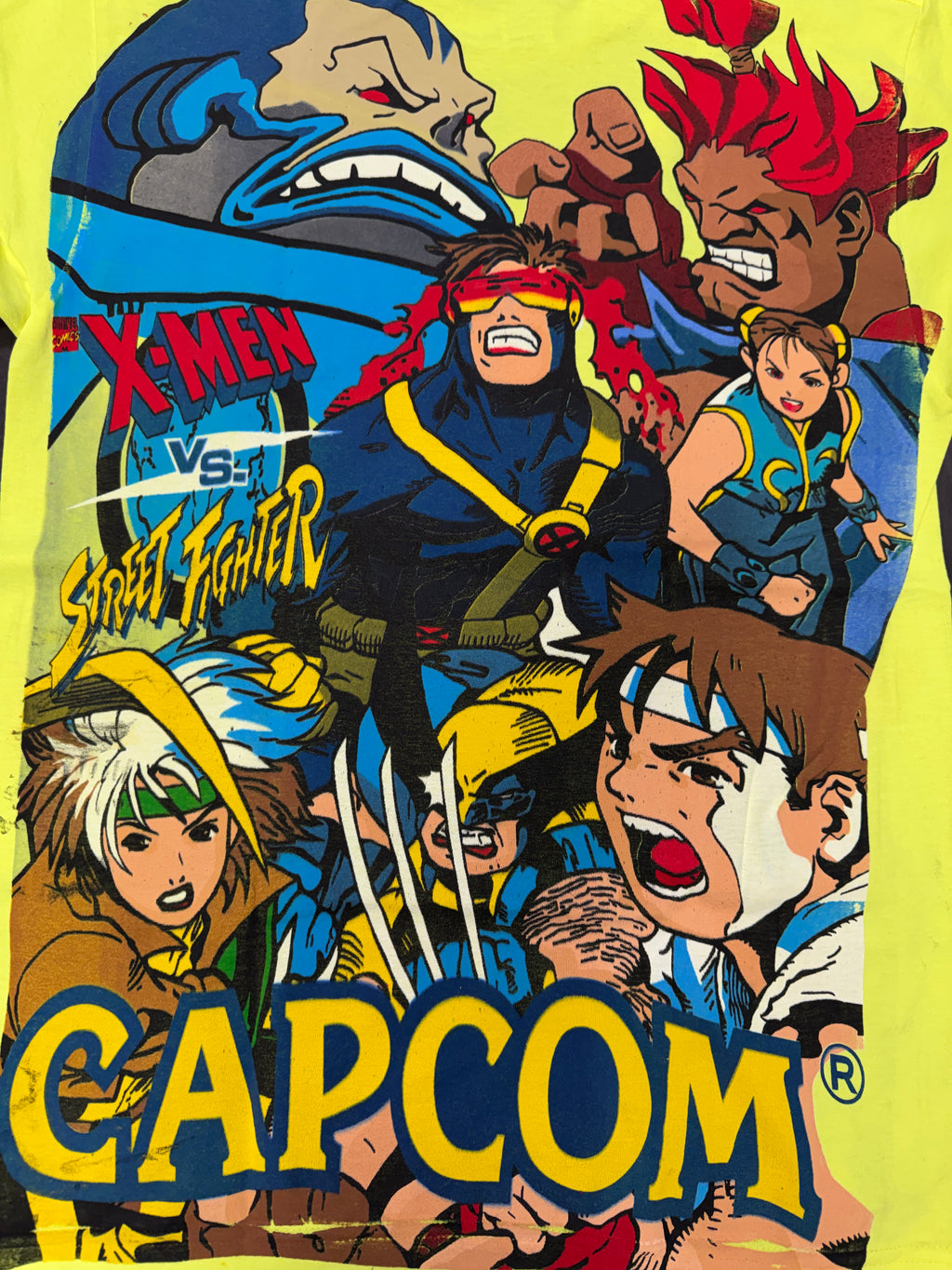 Neon yellow - magneto vs x-men