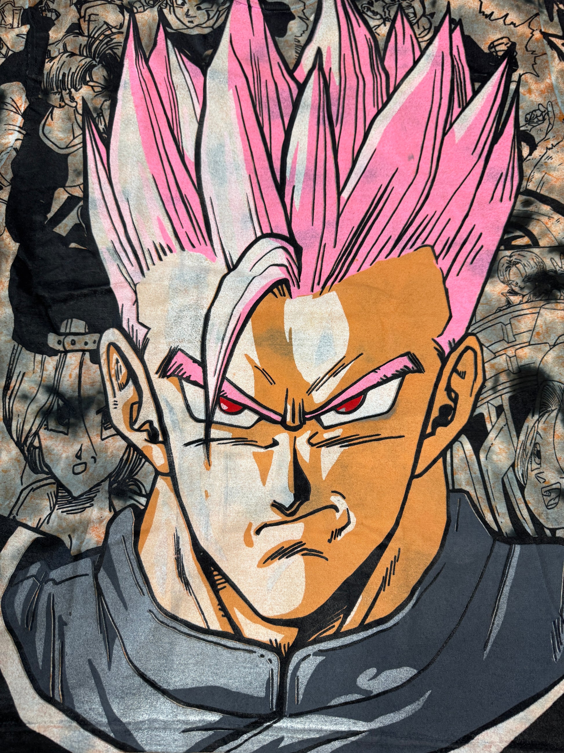 Orange tye dye - Gohan megaprint (pink)