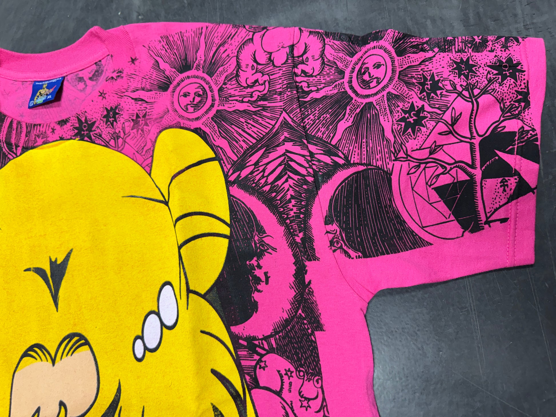 Hot pink - Sailor moon mega print