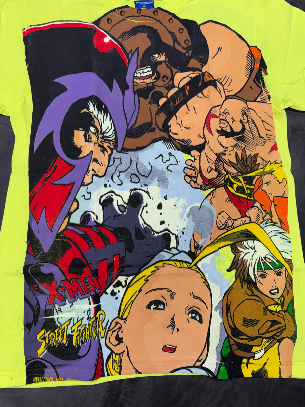 Neon yellow - magneto vs x-men