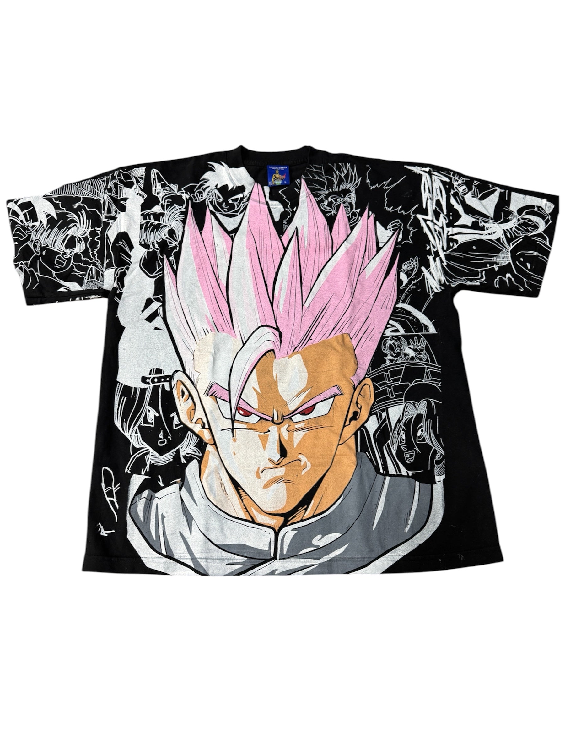 Black - Gohan mega print pink)