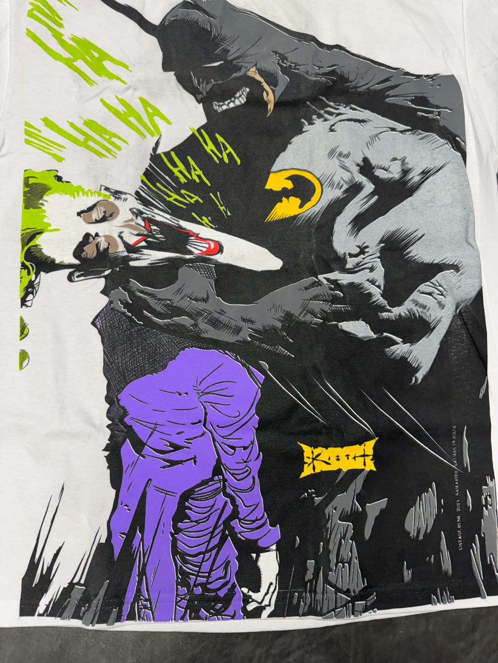 White - Batman & joker