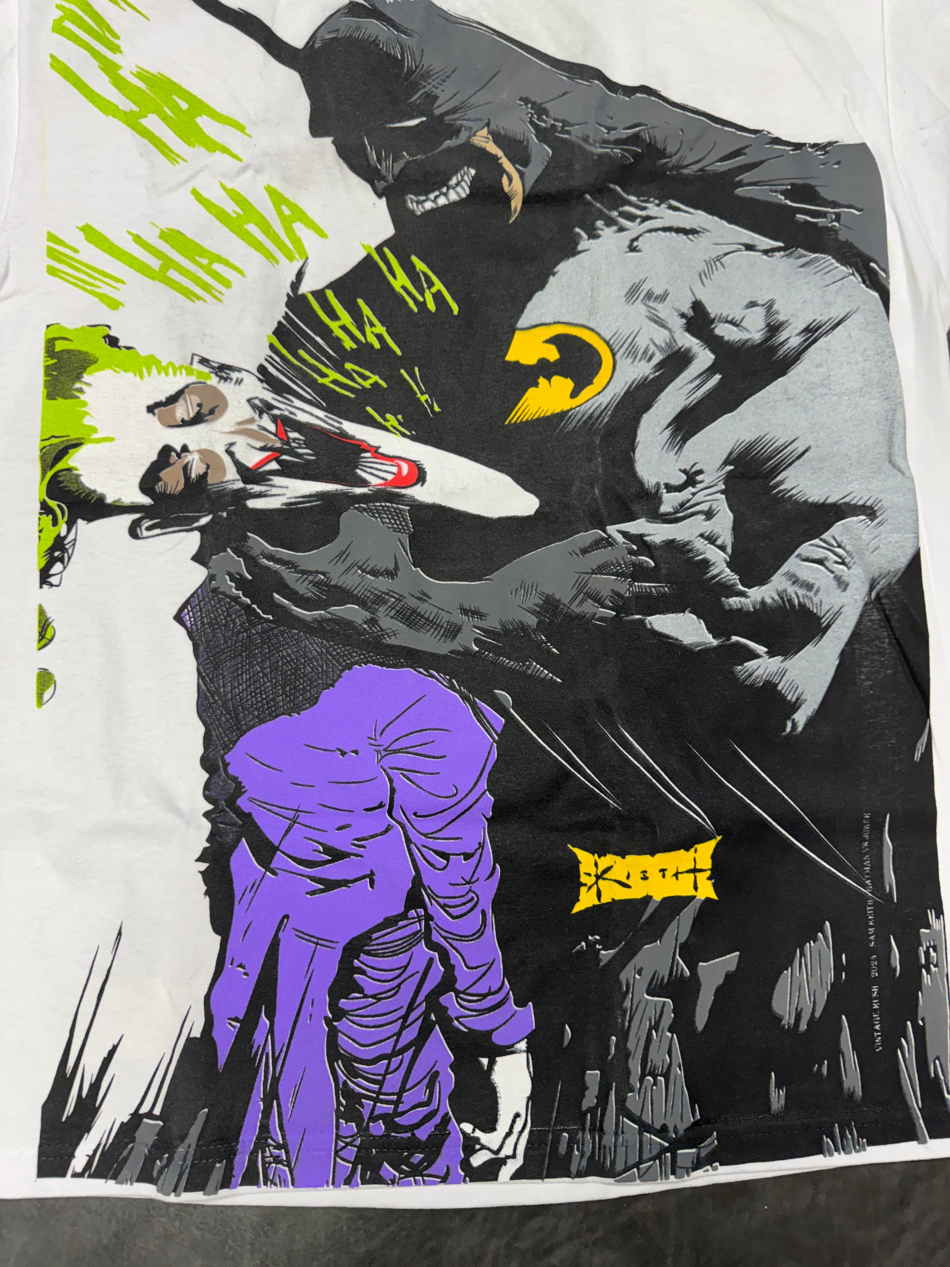 White - Batman & joker